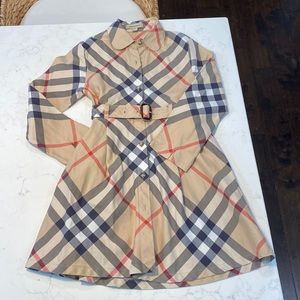 Girls Burberry Dress - 6Y